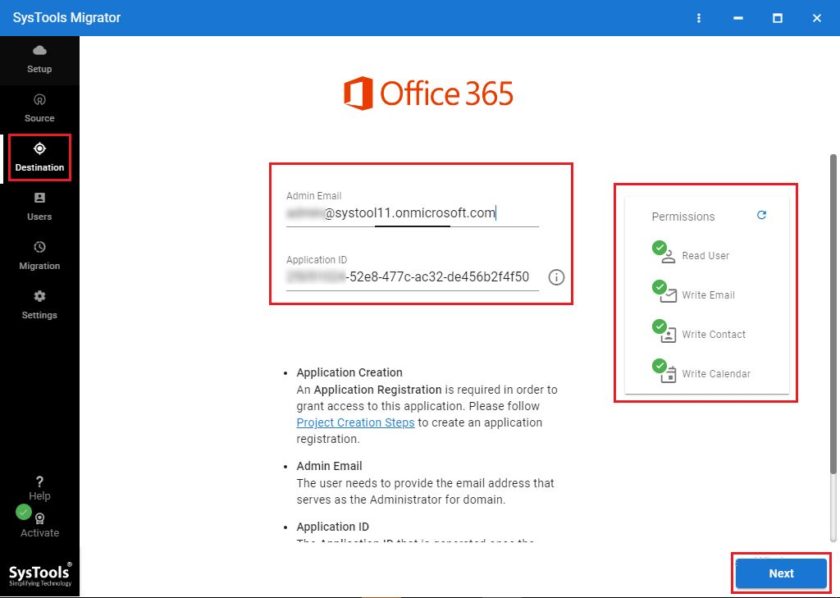 Office 365 details